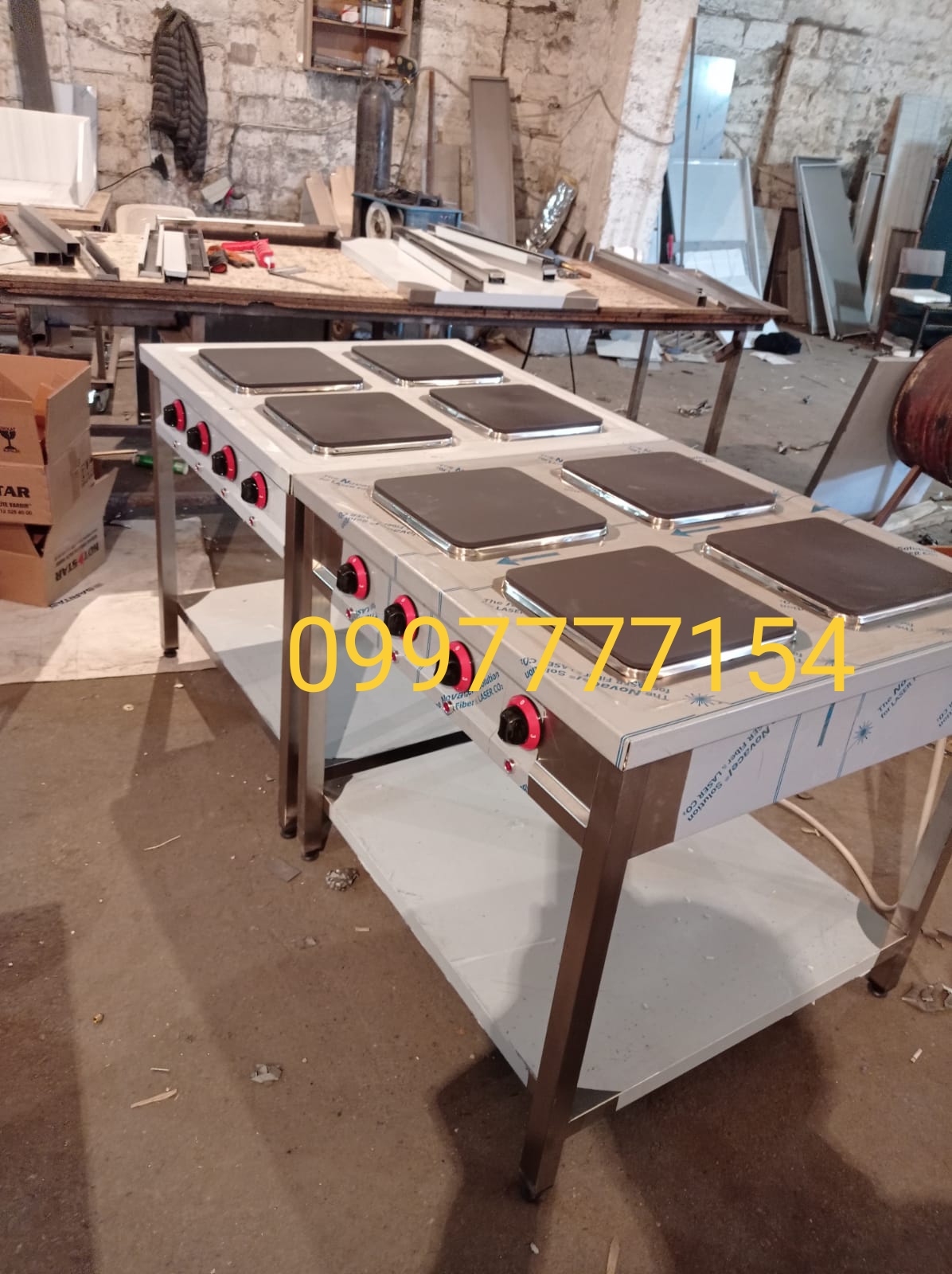 istənilən ölçüdə restaran tipli mətbəx avdanliqlarının