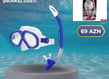 Bir çox üzgüçülük gözlüyü, snorkel dəsti və daha çoxu