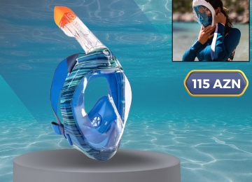 Bir çox üzgüçülük gözlüyü, snorkel dəsti və daha çoxu