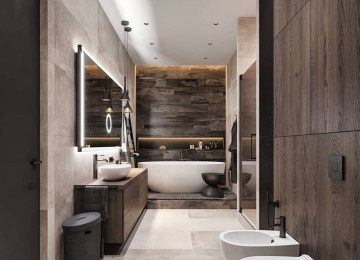 Fərdi yaşayış yerlərinin dizaynı. Mənzil və həyət evlərinin