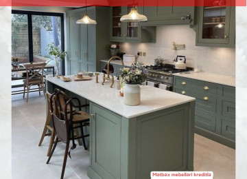 Diqqət, indi al 2 ay sonra ödə! Mətbəx mebellərini indi