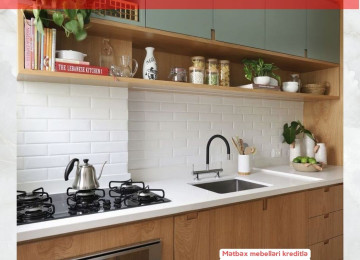 Diqqət, indi al 2 ay sonra ödə! Mətbəx mebellərini indi