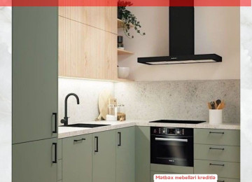 Diqqət, indi al 2 ay sonra ödə! Mətbəx mebellərini indi