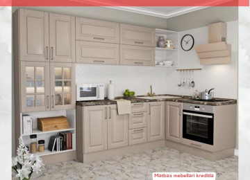 Diqqət, indi al 2 ay sonra ödə! Mətbəx mebellərini indi