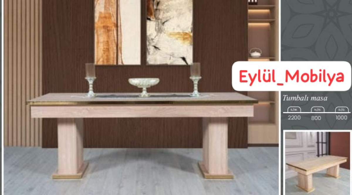 Masa oturacaqsiz sizde ister nagd ister kreditle elde edebilersiniz masanin