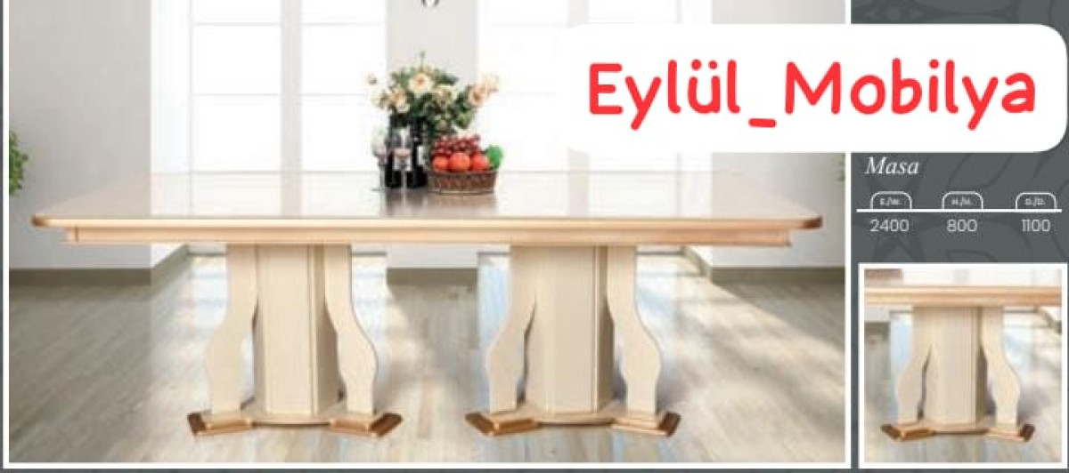 Masa oturacaqsiz sizde ister nagd ister kreditle elde edebilersiniz masanin