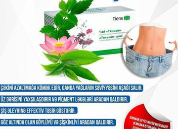 "TEN FEN ÇA" (Sliming Tea Müalicəvi və Arıqladıcı Yaşıl
