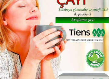 "TEN FEN ÇA" (Sliming Tea Müalicəvi və Arıqladıcı Yaşıl