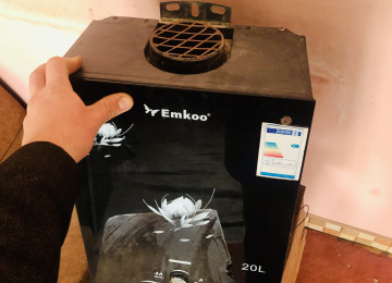 Pitminutka Su qızdırıcısı İdeal veziyyetdedir.Qow