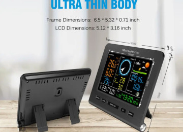 Metereoloji stansiya. Model: FT-0360-025T Wi-Fi - Günəş