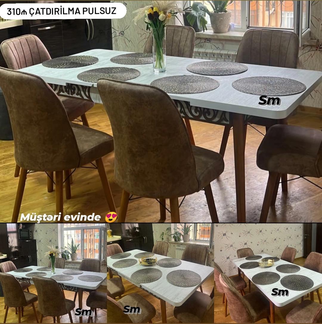 🇹🇷Türk istehsalı *Möhtəşəm ✨✨ ENDİRİM 😍* Kuxna üçün stol
