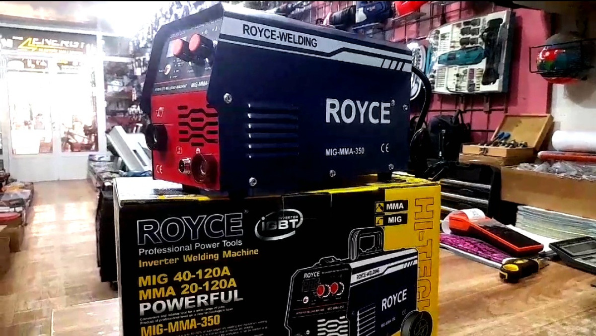 Qaynaq və Kontakt Svarka Royce firmasının 350 amperlik kontakt qaynaq aparatıdır.