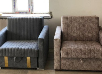 Kreslo Çarpayı Yuksek keyfiyyetde.Alt hissəsi bazalıdır.