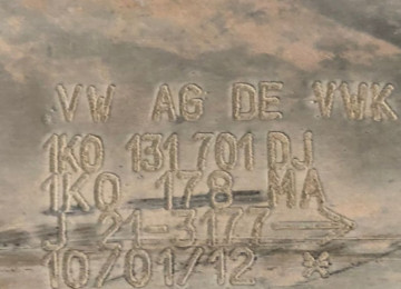 Original Seat Leon 2012 ehtiyat hissəsi.katalizator170.000