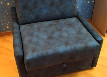 Kreslo Çarpayı Yuksek keyfiyyetde.Alt hissəsi bazalıdır.