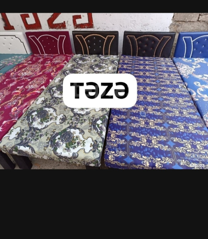 Çarpayılar Bir nəfərlik 60 manat İki nəfərlik taxt 110 manat