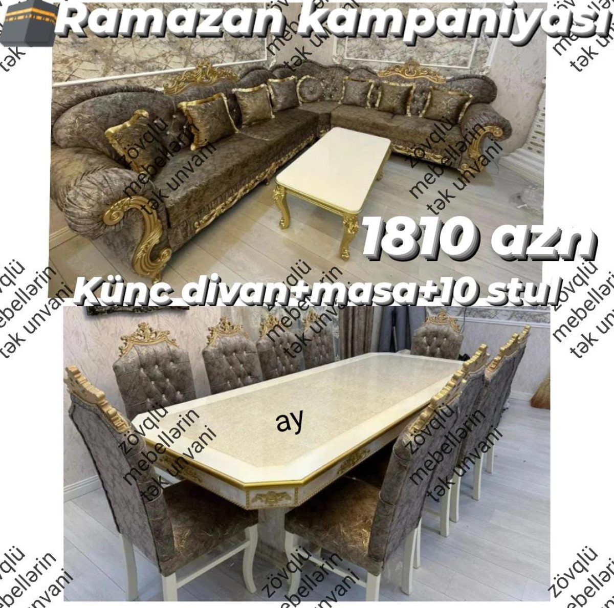 Divan ve stol stul desti *masa desti* *stol stul* *Ramazan ayına özəl endirimli
