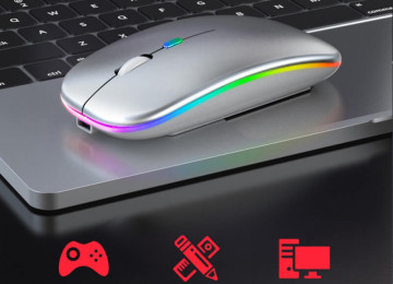 VR RGB 5.2 Bluetooth Mouse Telefon / Komputer /Planşet üçün