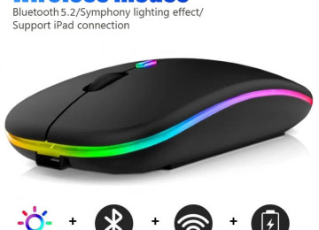 VR RGB 5.2 Bluetooth Mouse Telefon / Komputer /Planşet üçün