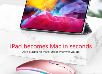 VR RGB 5.2 Bluetooth Mouse Telefon / Komputer /Planşet üçün