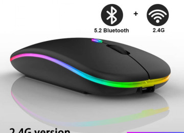 VR RGB 5.2 Bluetooth Mouse Telefon / Komputer /Planşet üçün