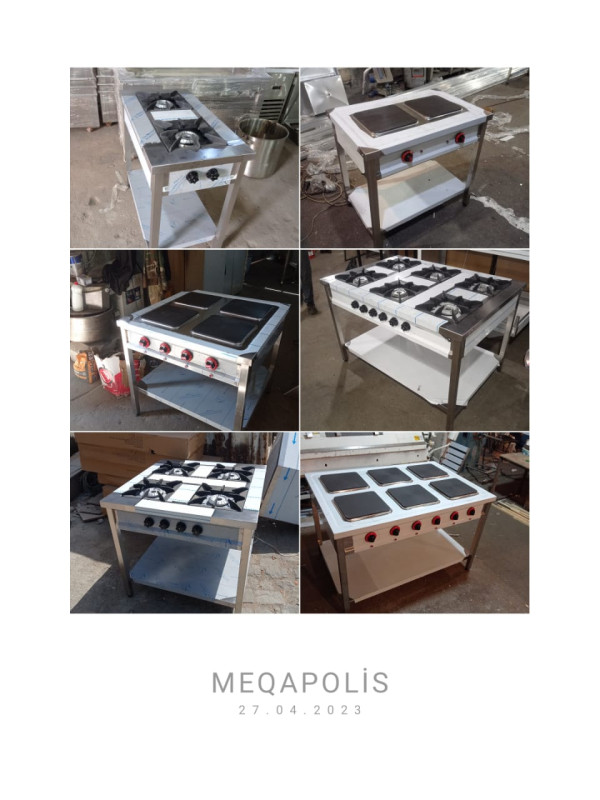 Restoran avdanliği istənilən ölçüdə restaran tipli mətbəx avdanliqlarının