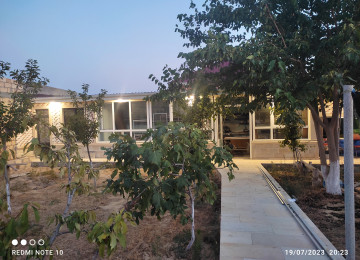 Saray baglarinda 6 sotun içində yeni tikilib təmir olunmuş