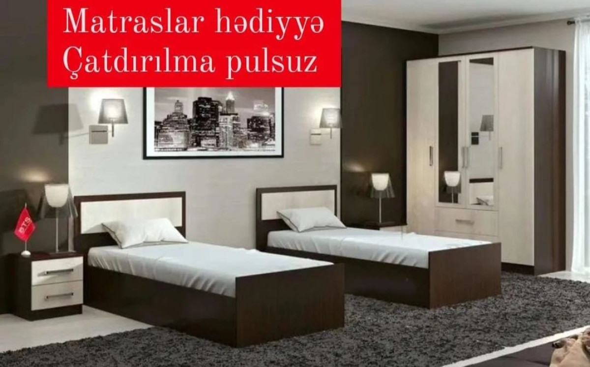 Gənc mebel dəsti Gənc mebel dəsti Sifarişlə hazırlanır Rəng seçimi var