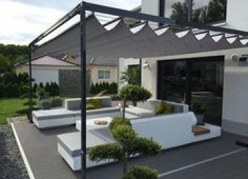 pultla tent, obyektlerde perqola sistemlərinin