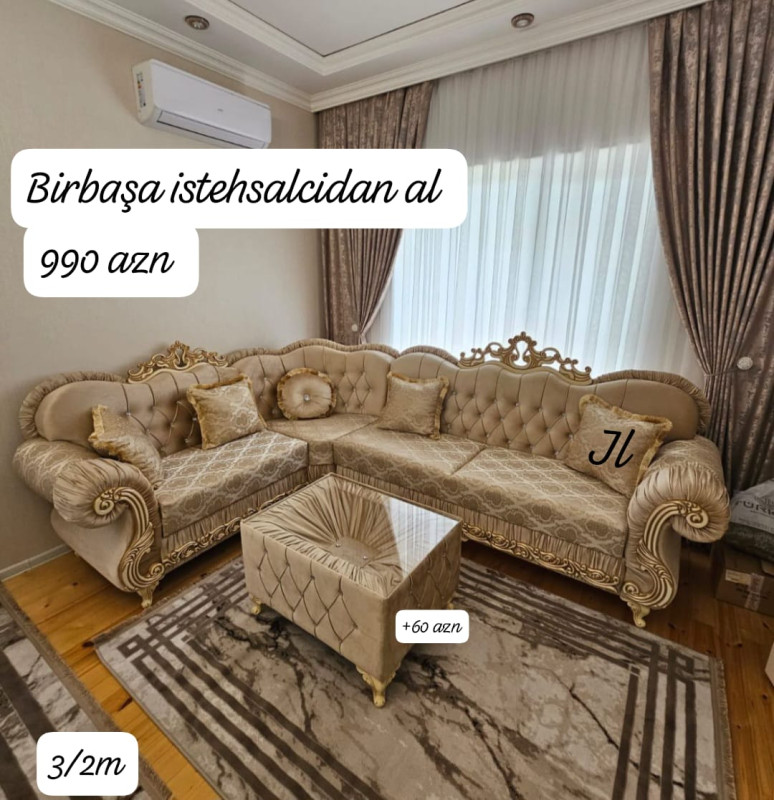 Divan Yeni‼️Kunc divan ✔️Reng secimi var ✔️Yüksək keyfiyyət.