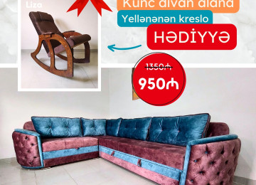 ENDİRİMLƏ AL, HƏDİYYƏ APAR | FÜRSƏTİ QAÇIRMA Həm ENDİRİMLİ hım də HƏDİYYƏLİ kampaniya ilə gəldik. Künc