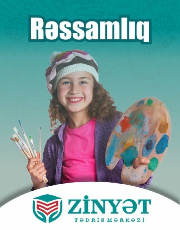 Rəssamlıq kurslarına Ramazan Endirimi. Zinyət Tədris Mərkəzində Rəssamlıq kurslarına Ramazan