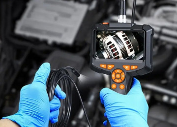 Boroskop. FULL HD iri və rəngli ekranlı endoskop yoxlama