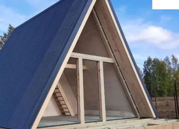 A frame evlərin tam layihələndirilməsi və istənilən