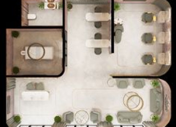 Gözəllik salonu interyer dizaynı. Gözəllik salonu eksteryer