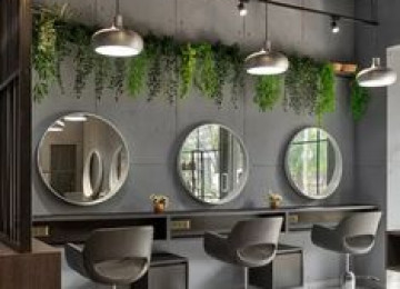 Gözəllik salonu interyer dizaynı. Gözəllik salonu eksteryer