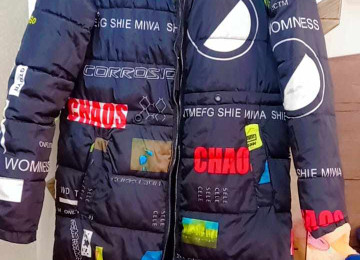 Teze Polwa istehsali olan 2 uzlu kurtka . Zakazla