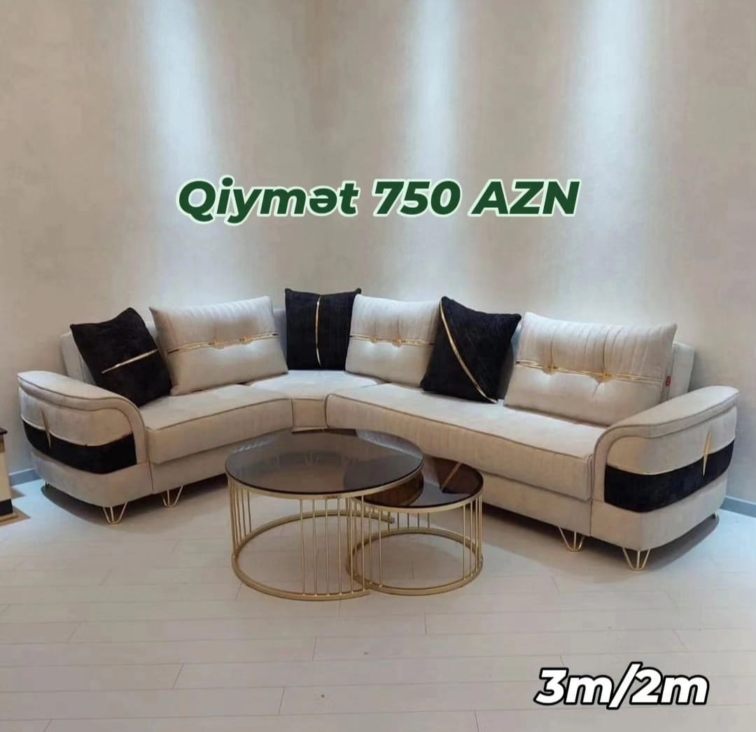 Künc divan Sifarişlə hazırlanır Rəng seçimi var Ölçü