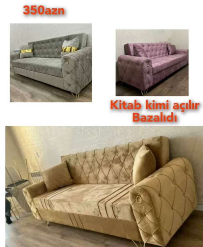 Divan Divan Sifarişlə hazırlanır Rəng seçimi var Açılır, Bazalidi