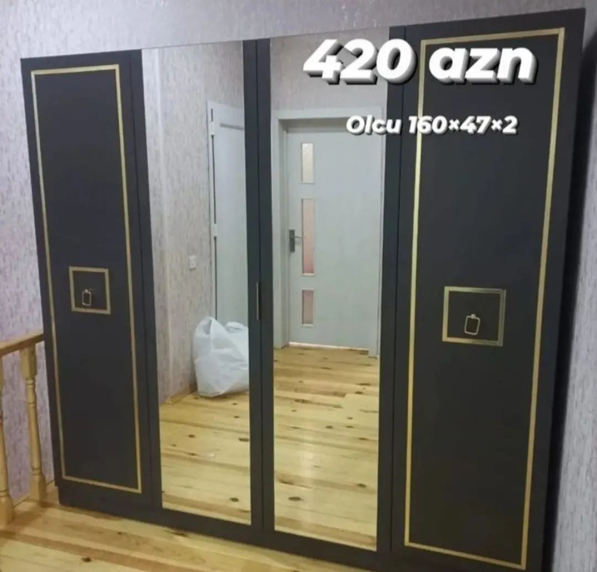 Dolab Dolab Sifarişlə hazırlanır Rəng seçimi var Ölçü 160/200/47