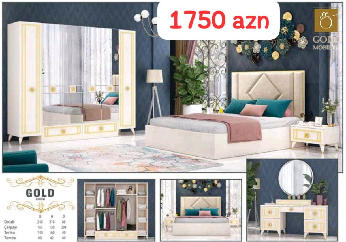 Yataq dəstləri Yeni Yataq mebel dəstimiz Keyfiyyət və Zəmanət Kredit var