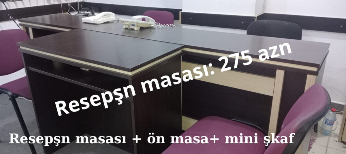 Tecili ikinci el mebeller satilir. Ofis, kurs, kafe,bagca ucun İkinci əl mebellər satılır Bağçalar, kurslar, ofislər üçün
