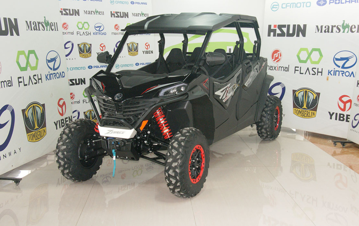 Baqi satışı El avto ZFORCE 950 SPORT 4 (dördyerlİ) CFMOTO şirkətinin məhdud seriyası ilə buraxilan idmanyönlü