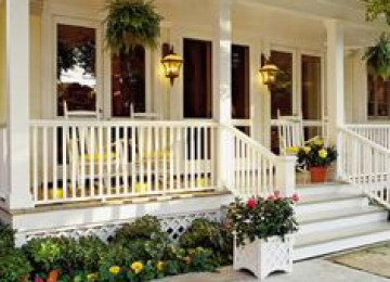 Landşaft dizaynı,landşaft planı. Villaların müasir landşaft