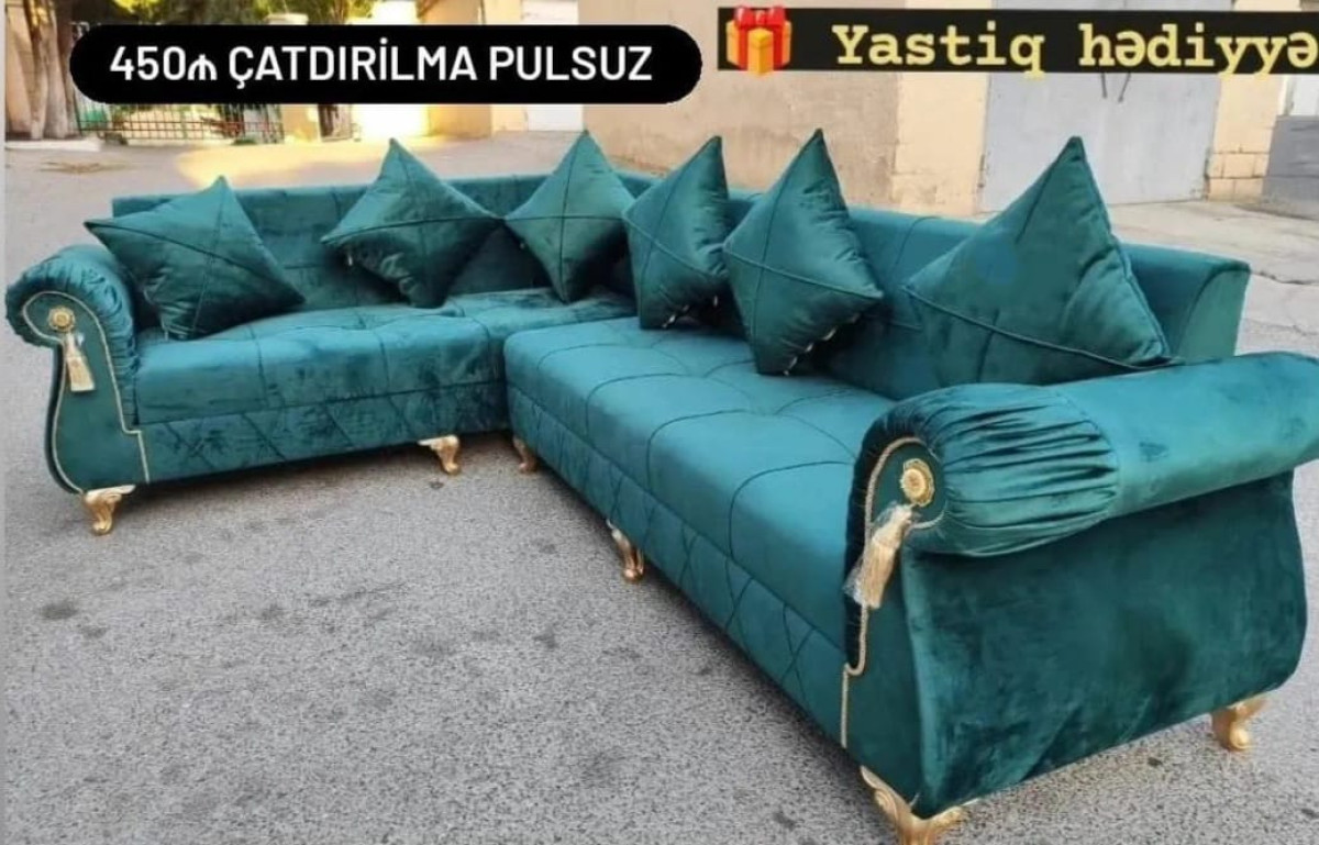 Künc Divan Kunc divan Sifarişlə hazırlanır Rəng seçimi var 6yastiq