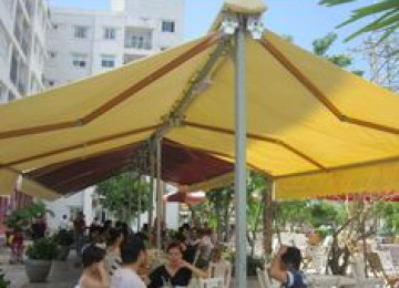 2 hissəli çətir Sağa sola açılıb yığılan t tipli tent Geniş