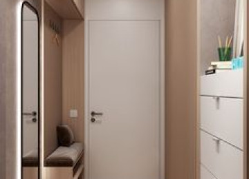 Evlərin holunun tikinti təmir və dizaynı. Evə uyğun holl