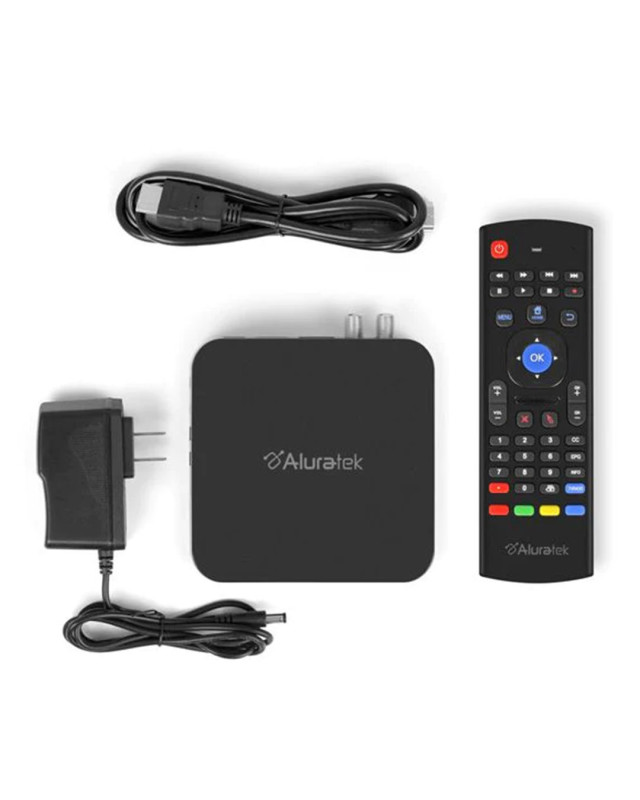 Smart tüner "Aluratek 02F" Aluratek ADTB02F Highlights RF Antenna Coaxial Input Coax,