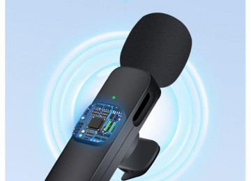 Telefon üçün Mikrafon Iphone və Android Dəstəkləyən Simsiz