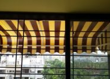 pəncərə üçün sabit tentin hazırlanması,tent sistemlərinin